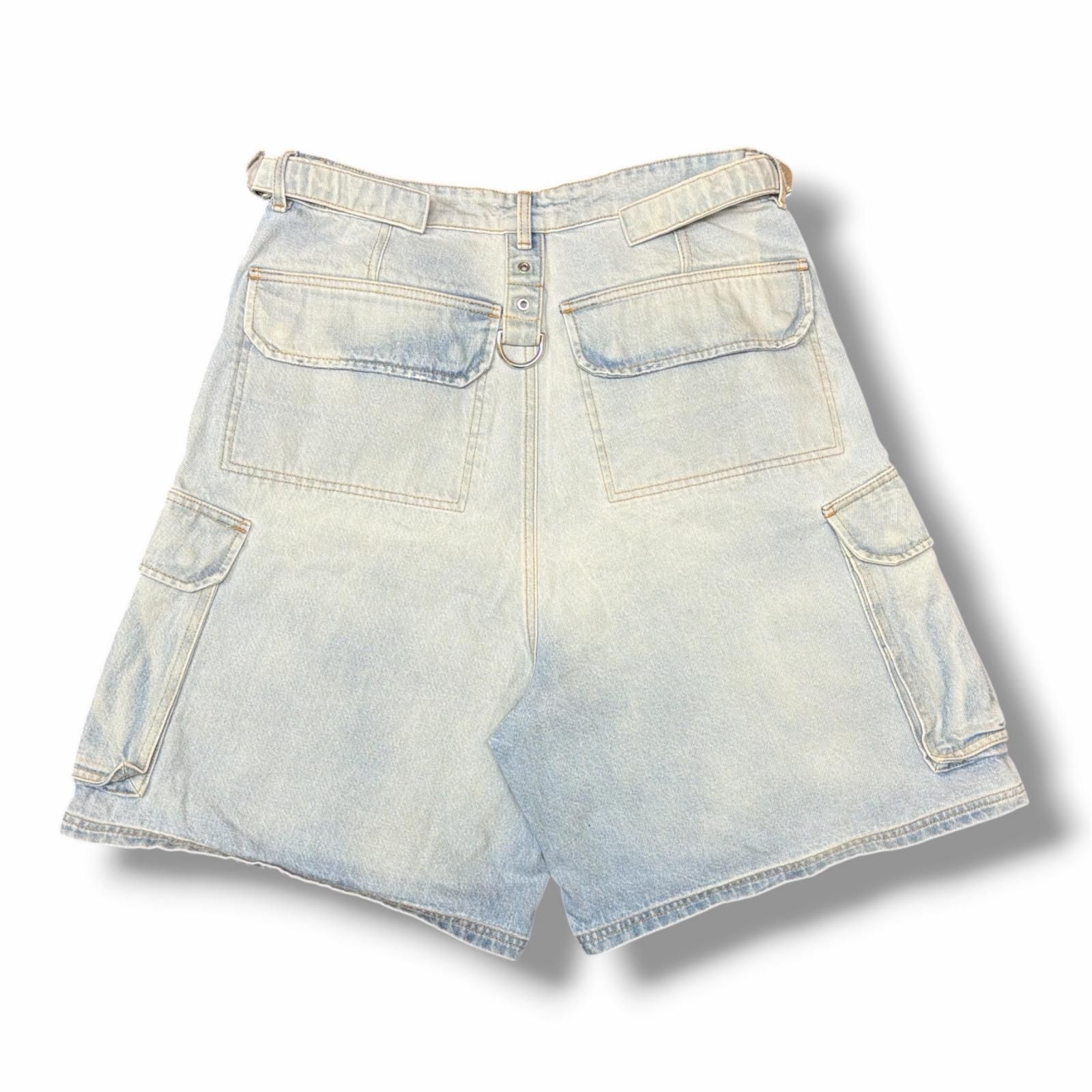 VETEMENTS 24SS MULTIPOCKET CARGO DENIM SHORTS マルチポケットカーゴ 