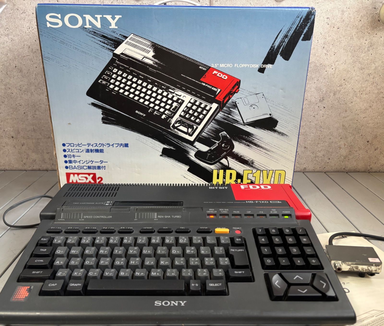 SONY ソニー HB-F1XD MSX2+ HitBit ホームコンピュータ 現状品