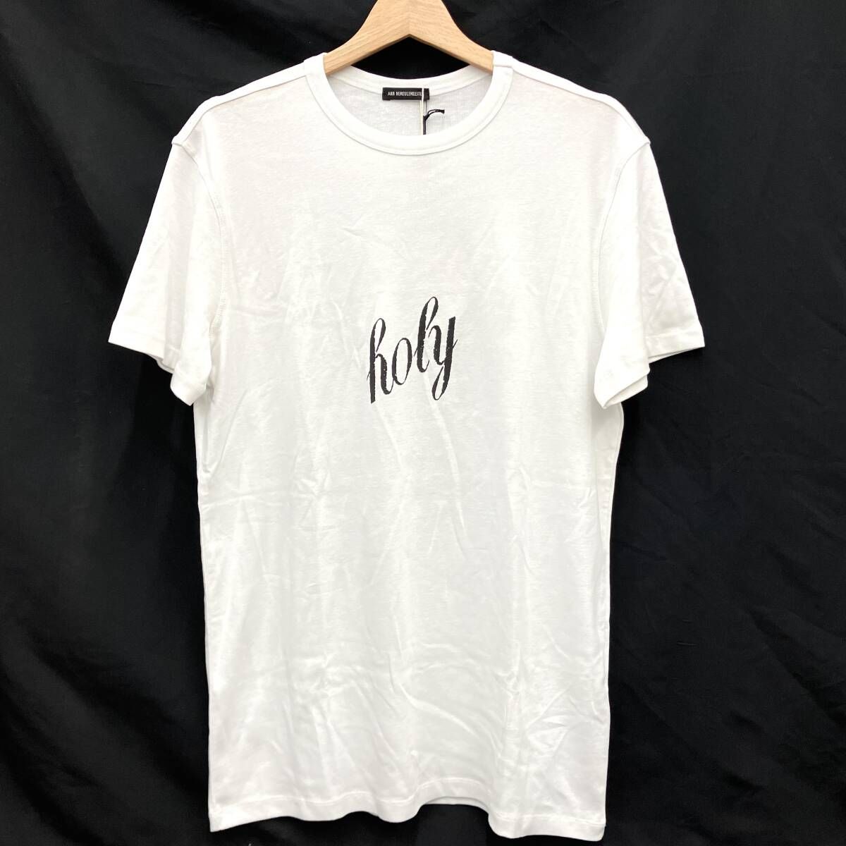 ANN DEMEULEMEESTER アンドゥムル メステール プリント 半袖Tシャツ