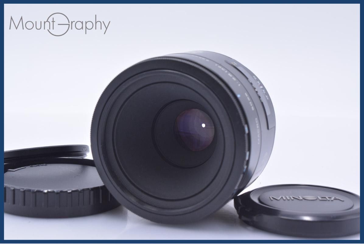 【動作保証】 ミノルタ MINOLTA AF MACRO 50mm F2.8 前後キャップ&レンズフィルター付 同梱無料 #yk7594 動作保証】 ミノルタ MINOLTA AF MACRO 50mm F2.8 前後キャップ&レンズ