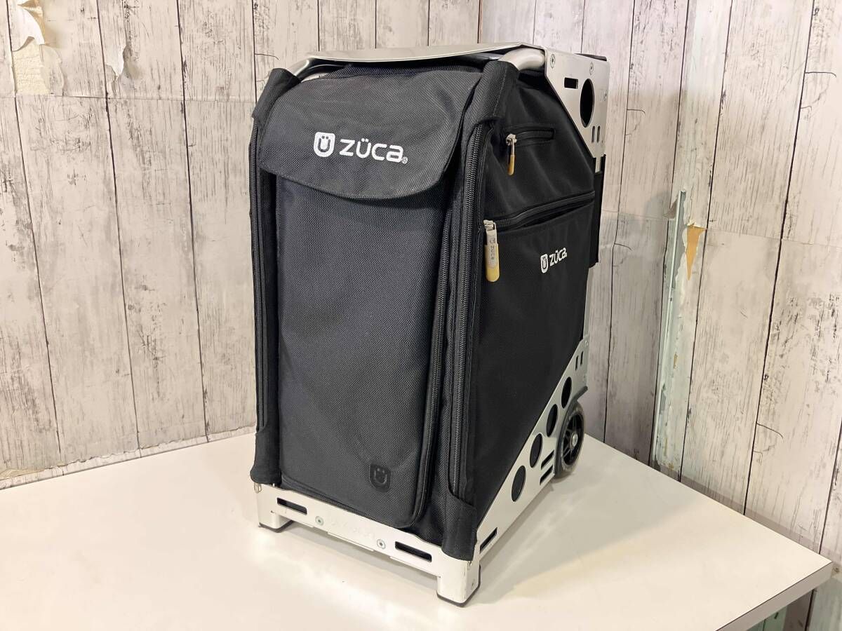 【希少廃盤柄】ZÜCA (ズーカ) キャリーバッグ 座れるバッグ 星柄 ブラウン 希少廃盤柄ZÜCA (ズーカ) キャリーバッグ 座れるバッグ 星柄 ブラウン
