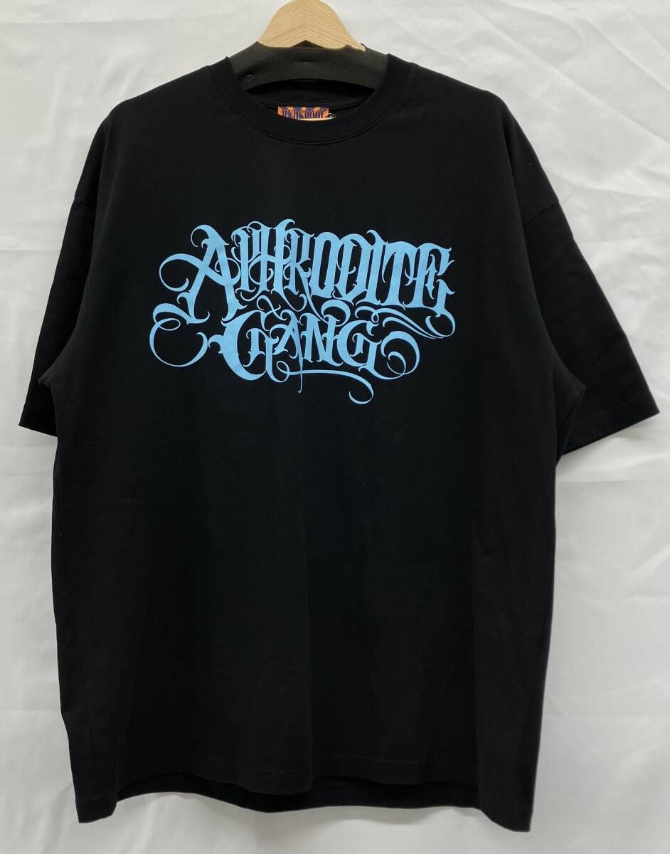 BUDSPOOL APHRODITE GANG バッズプール 半袖Tシャツ 舐達磨ブラック
