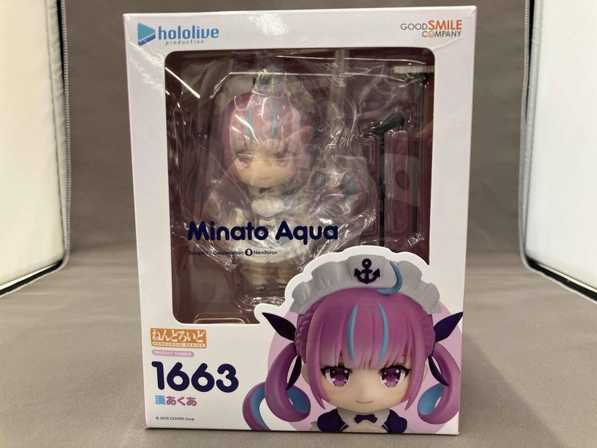 【未開封】湊あくあ　ねんどろいど 1663 湊あくあ ねんどろいど フィギュア 1663 新品未開封 ホロライブ - メルカリ