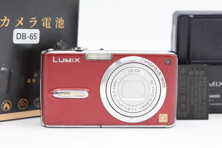 LUMIX DMC-FX07 レッド デジカメ 【公式通販】