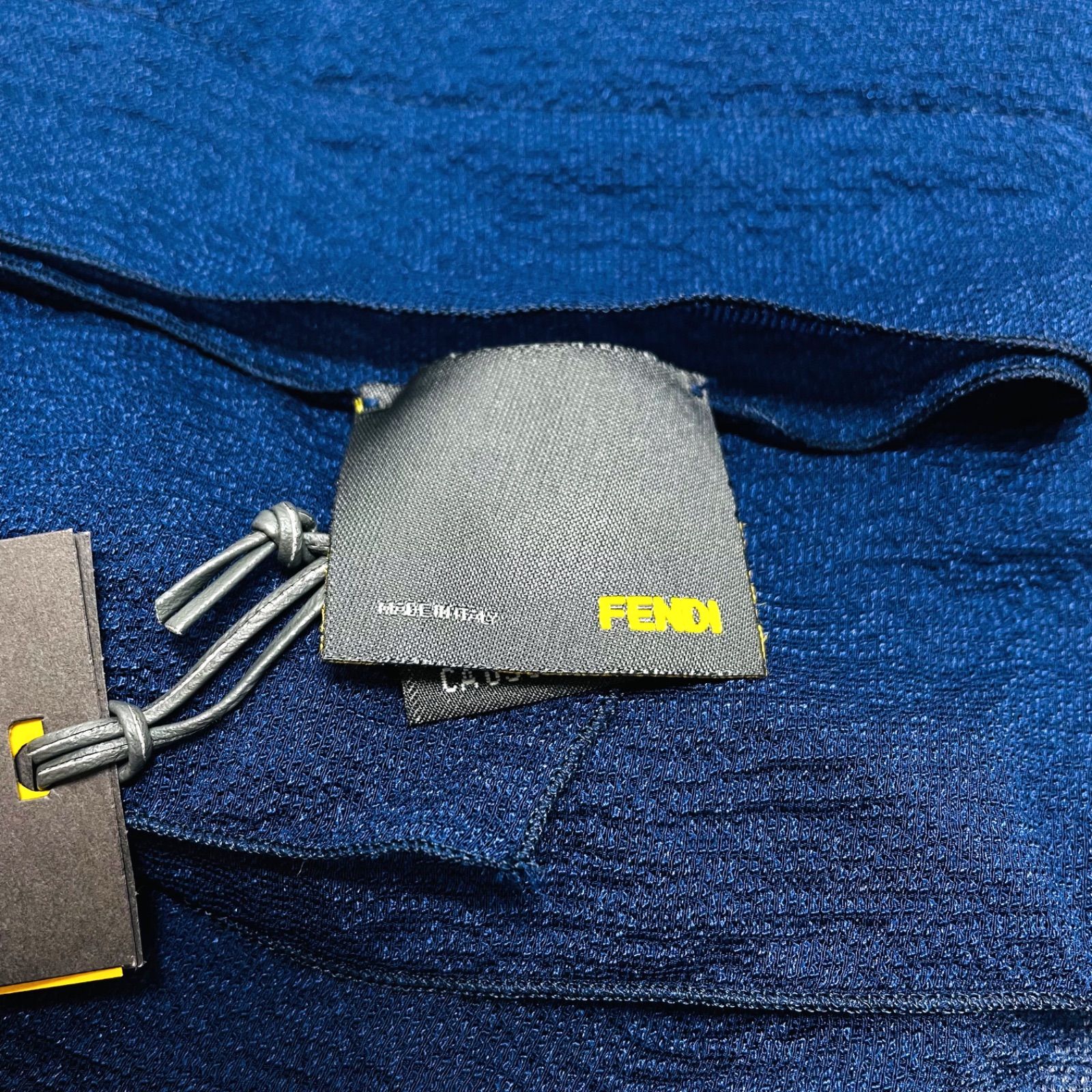 美品】 FENDI フェンディ オーガンザ プリーツ ストール マフラー 