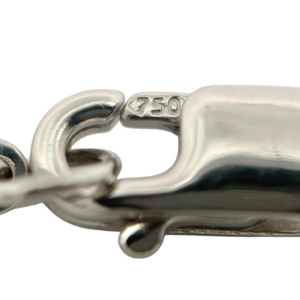 ティファニー Tiffany&Co. マルチハート ドロップ ネックレス K18WG 