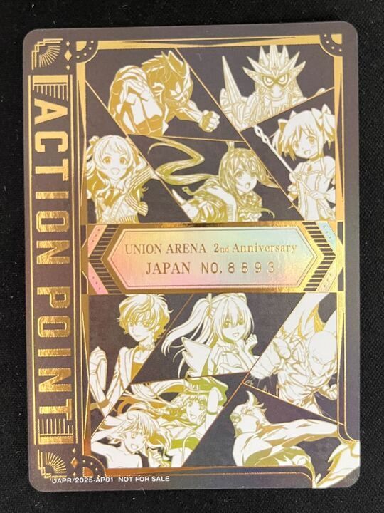 AP】2周年記念 シリアルナンバー入り限定アクションポイント For Japan