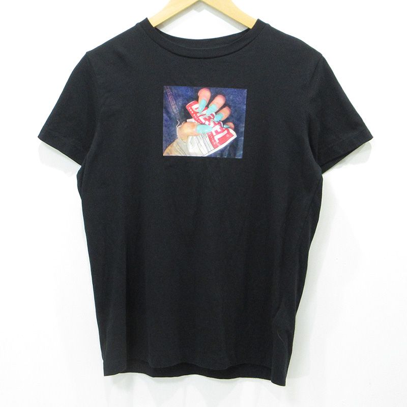 三重本店】 中古 DIESEL | ディーゼル T-DARIA-R フォトプリント半袖T 