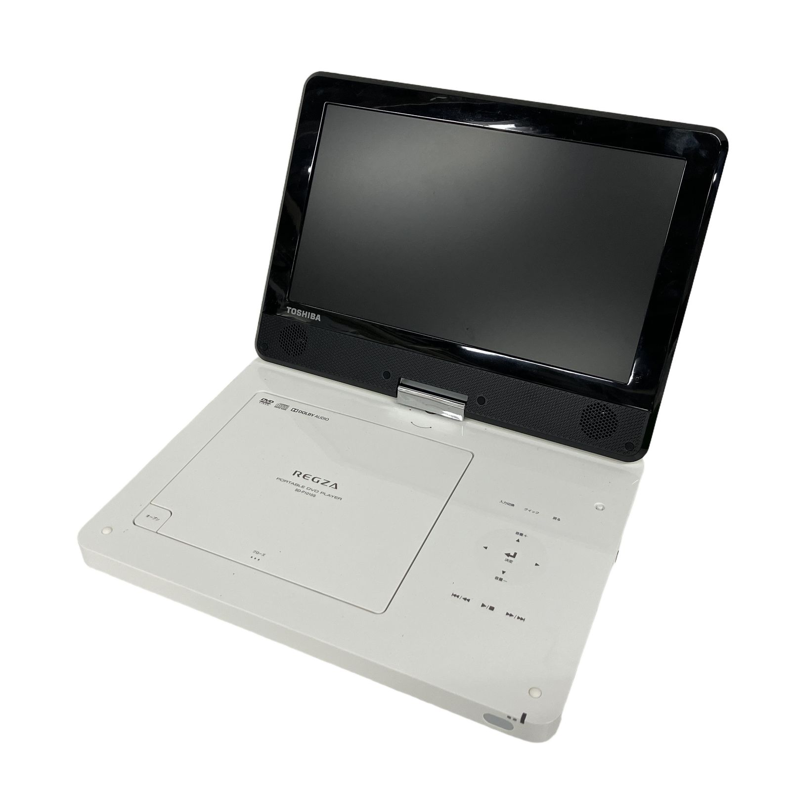 TOSHIBA REGZA SD-P1010S ポータブル DVDプレイヤー 東芝 レグザ 家電