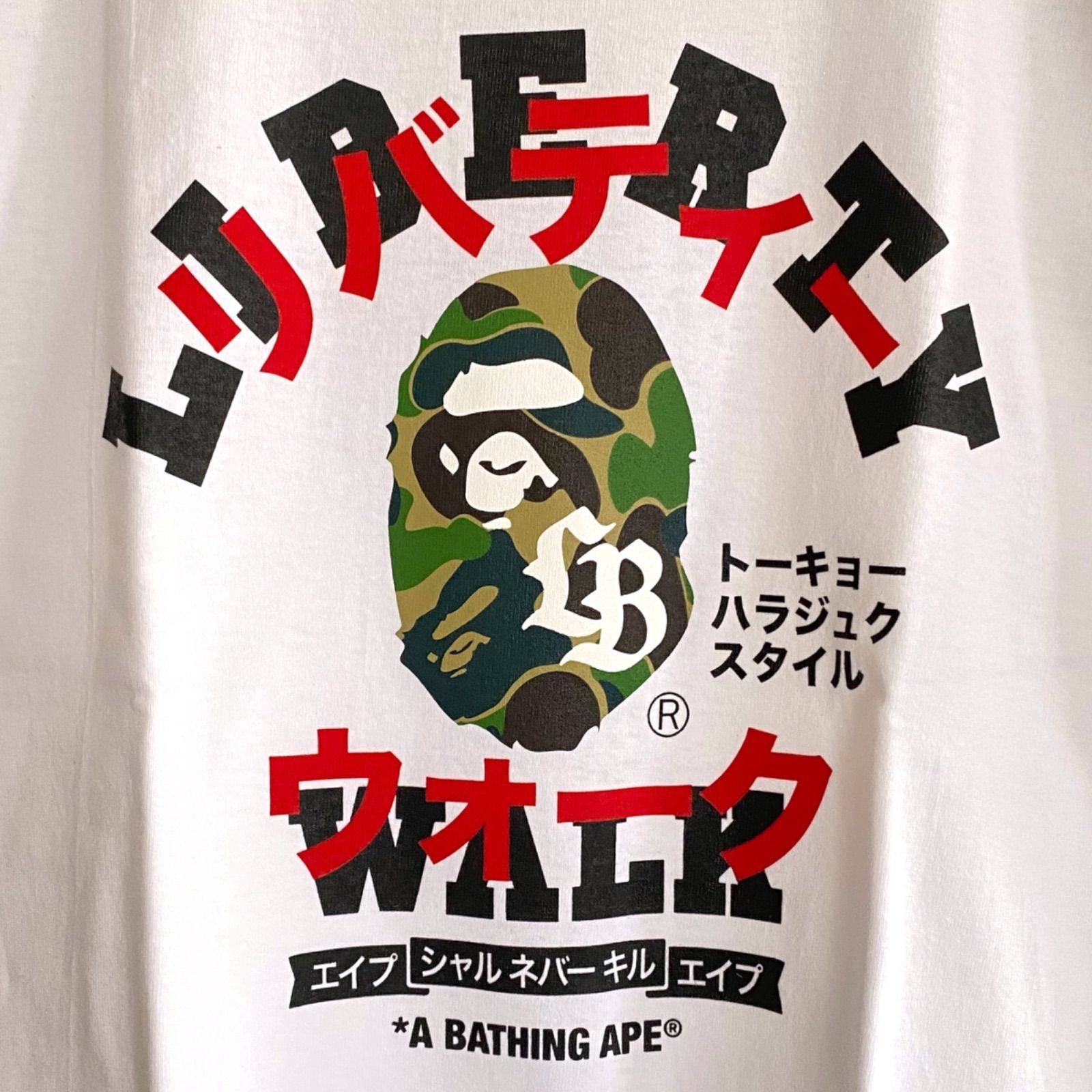 新品未使用 LIBERTY WALK リバティウォーク 【 BAPE X LBWK 】KATAKANA 