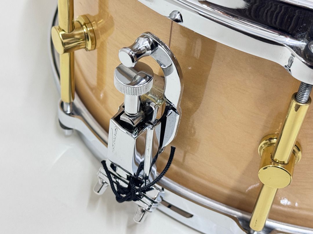 USED CANOPUS The Maple Snare Drum Natural LQ M-1465