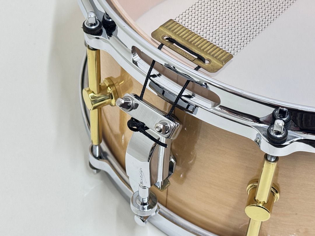 USED CANOPUS The Maple Snare Drum Natural LQ M-1465