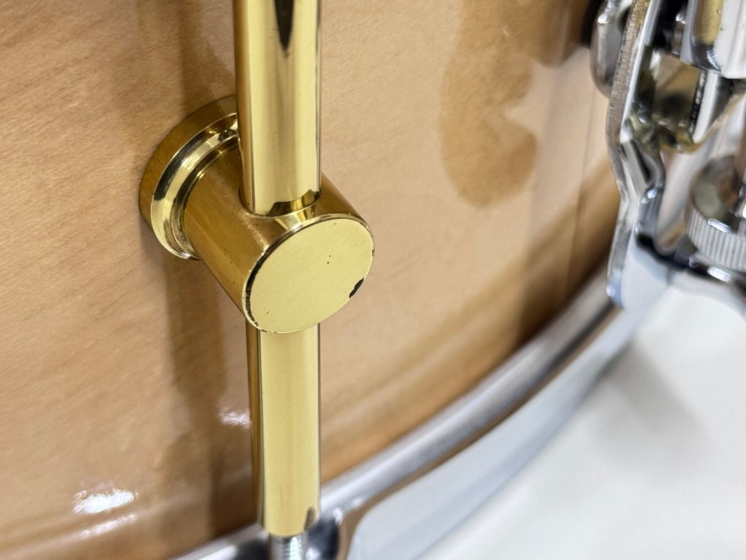 USED CANOPUS The Maple Snare Drum Natural LQ M-1465