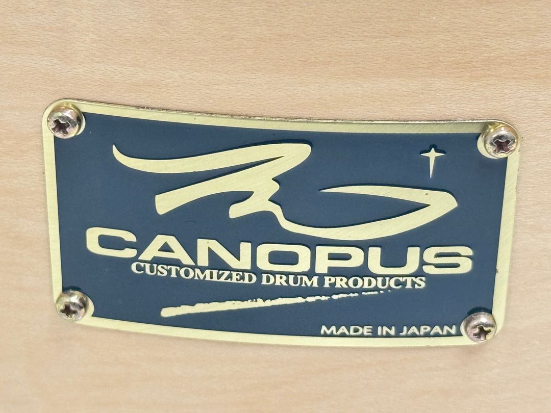 USED CANOPUS The Maple Snare Drum Natural LQ M-1465