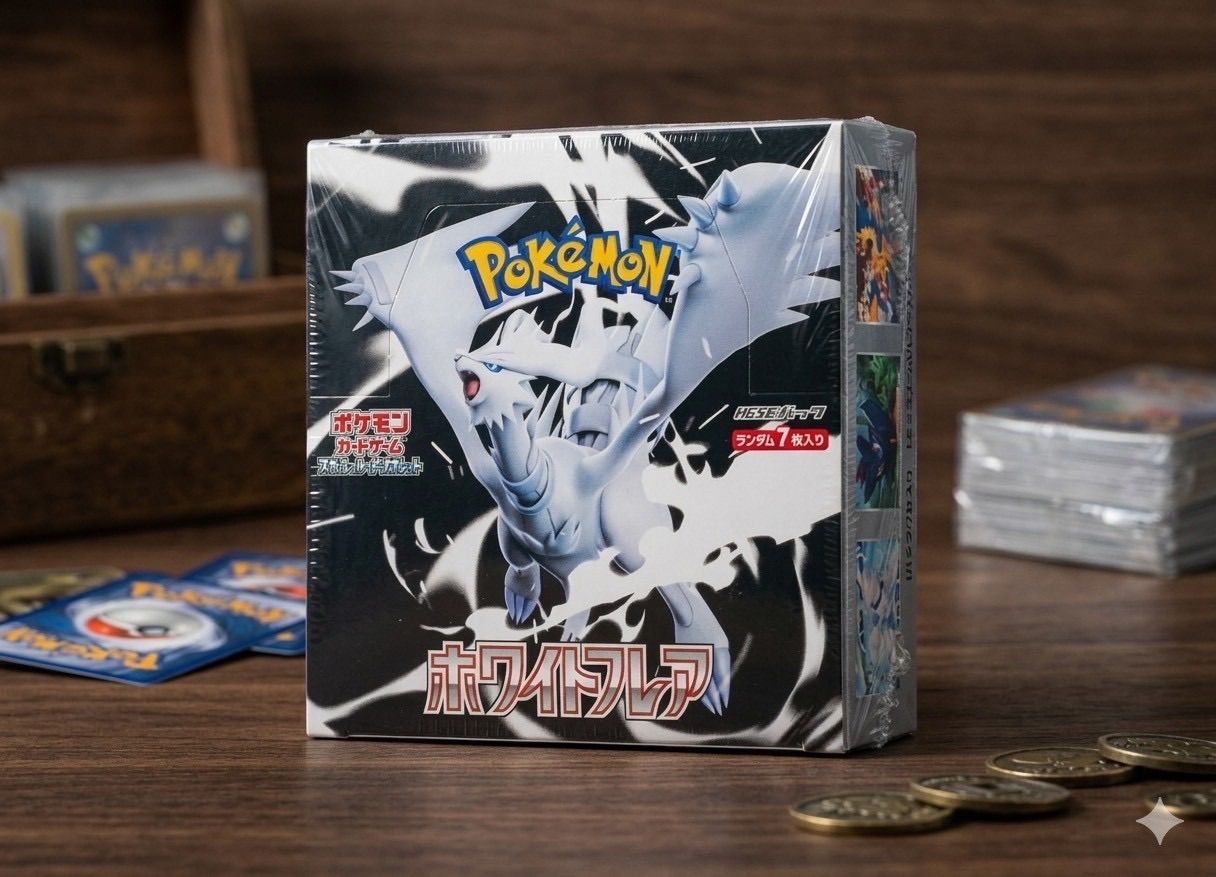 ✓【新品未開封シュリンク付き】ホワイトフレア 1BOX ポケモンカード