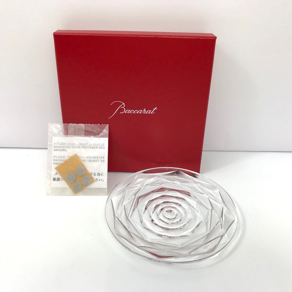未使用保管品バカラ Baccarat スウィングプレート 未使用品