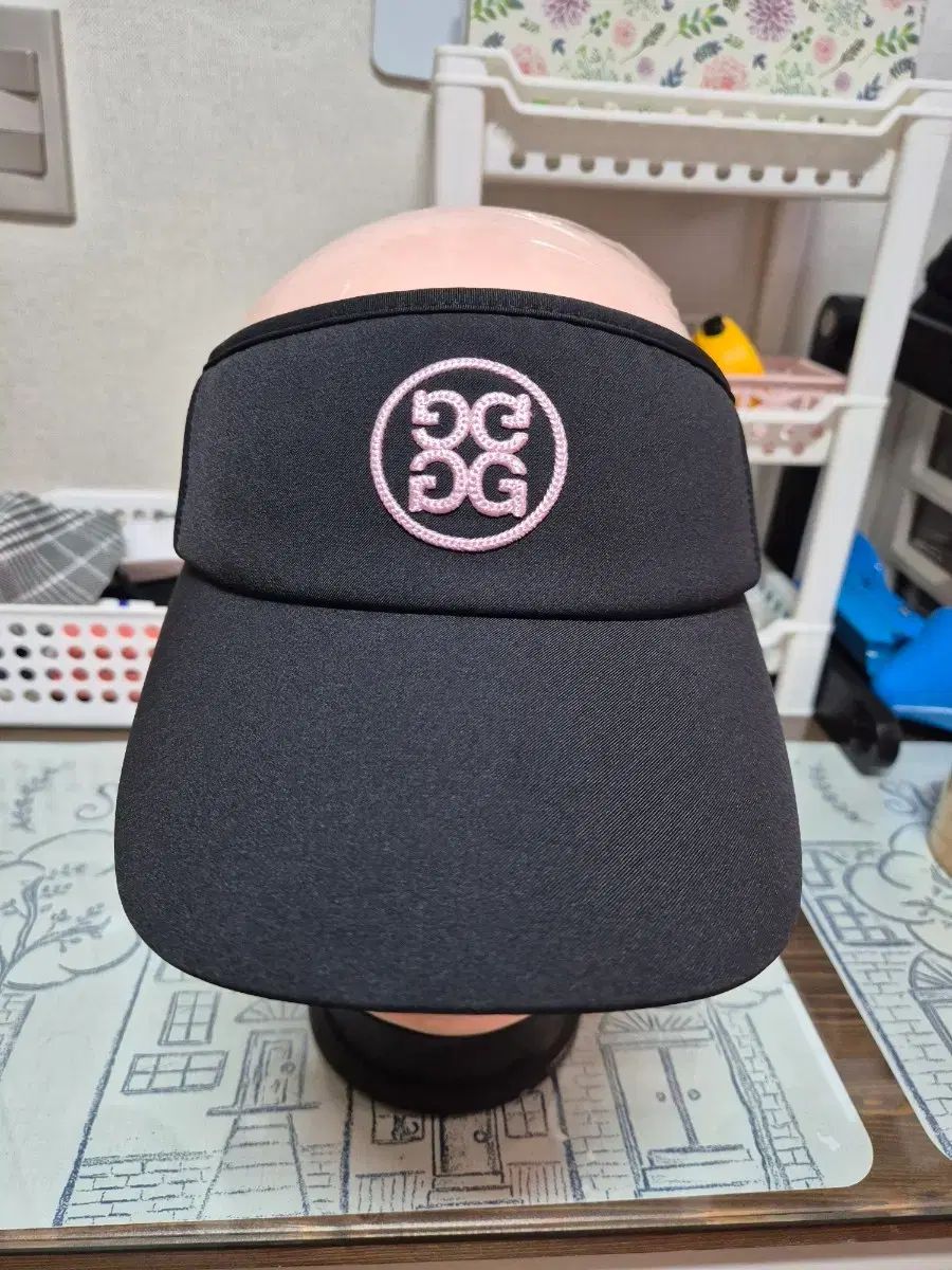 G FORE ブラック サンキャップ