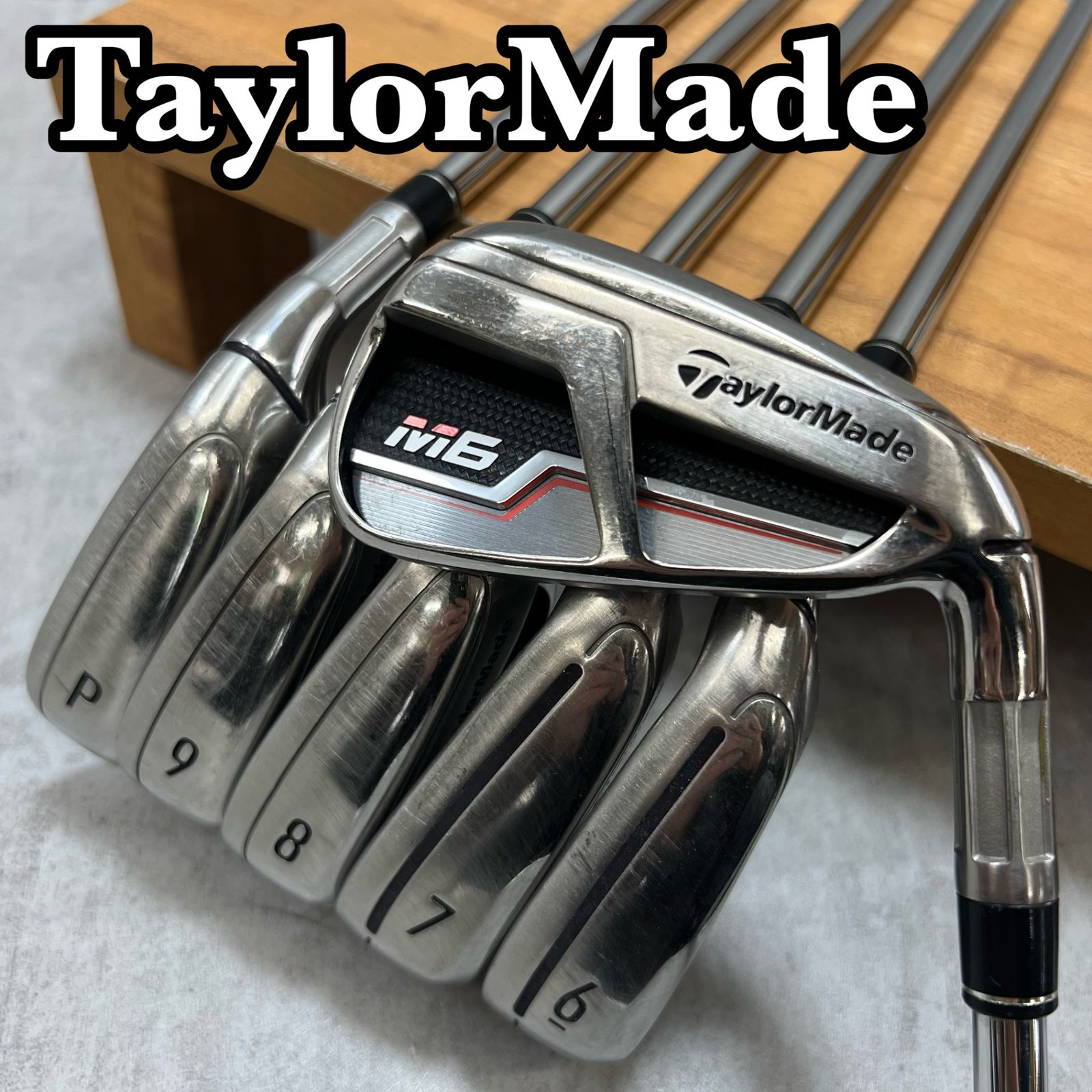 TaylorMade テーラーメイド M6 メンズゴルフ アイアンセット 5番〜PW 6 