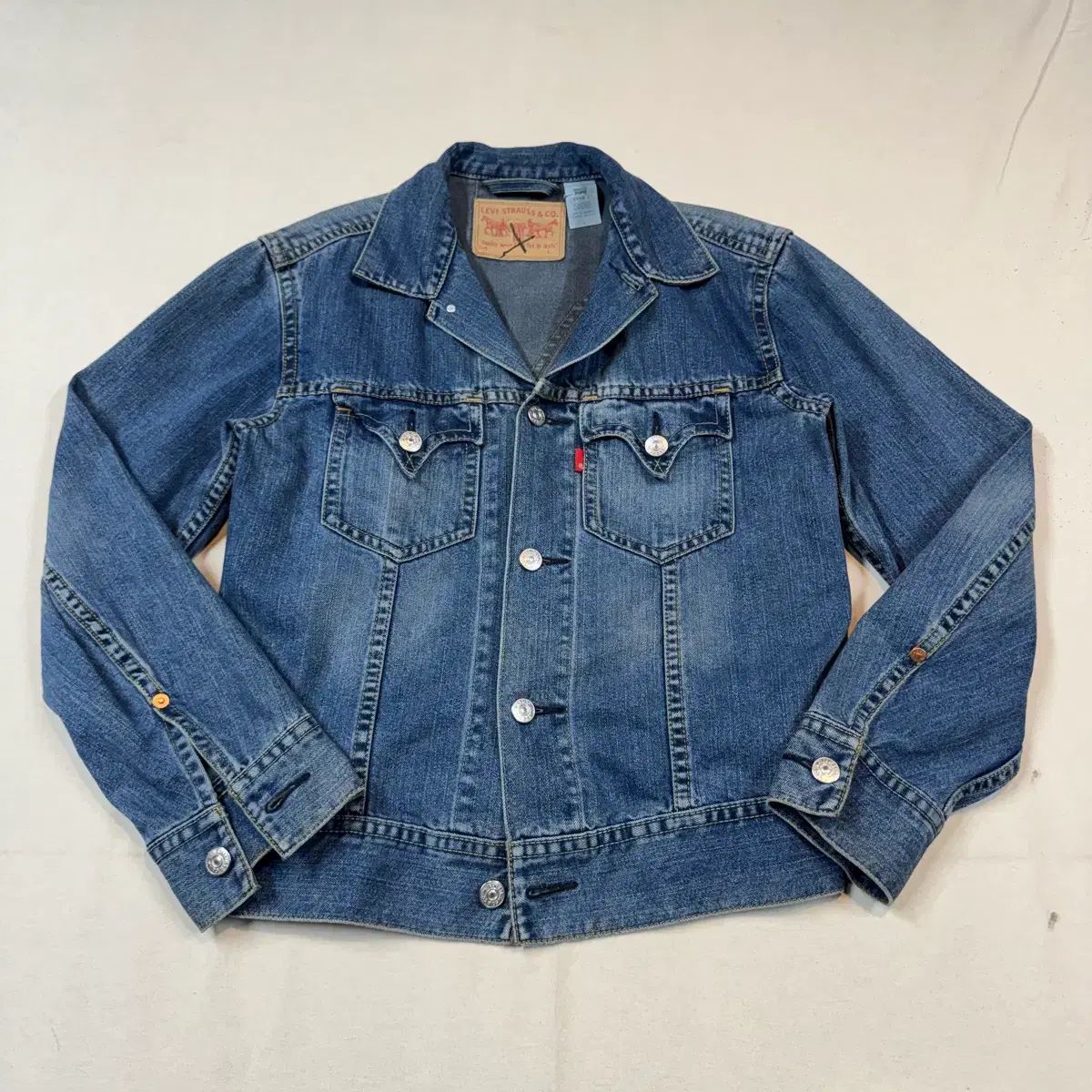 L) リーバイス アイコニック デニムジャケット TYPE 1 デニム 