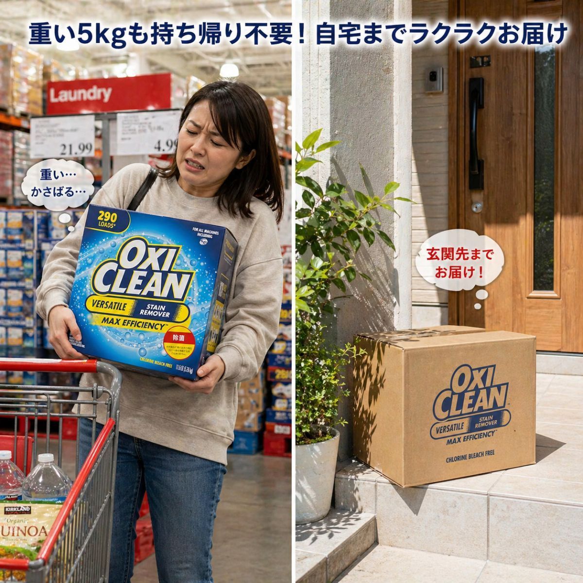 オキシクリーン 5.26kg 4箱 コストコ 大容量 酸素系漂白剤 粉末 計量スプーン付き 洗濯槽 洗濯 掃除 つけおき 除菌 消臭 漂白 シミ抜き 泥汚れ 襟汚れ キッチン 浴槽 排水溝 カビ取り タオル 衣類 靴 カーペット 多用途 オキシクリーン 5.26kg 4箱 コストコ 大容量 酸素系漂白剤 粉末 計量スプーン付き 洗濯槽 洗濯 掃除 つけおき 除菌 消臭 漂白 シミ抜き 泥汚れ 襟汚れ キッチン 浴槽 排水溝 カビ取り タオル 衣類 靴 カーペット 多用途