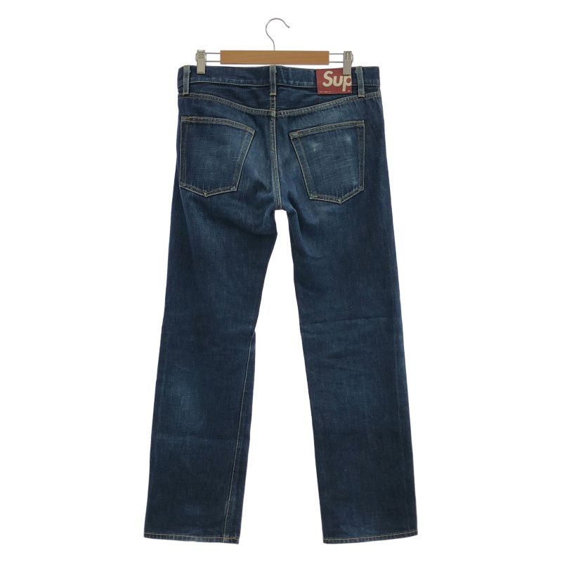 中古】Supreme Rigid Slim Jean(裾上げ品) インディゴ サイズW32 