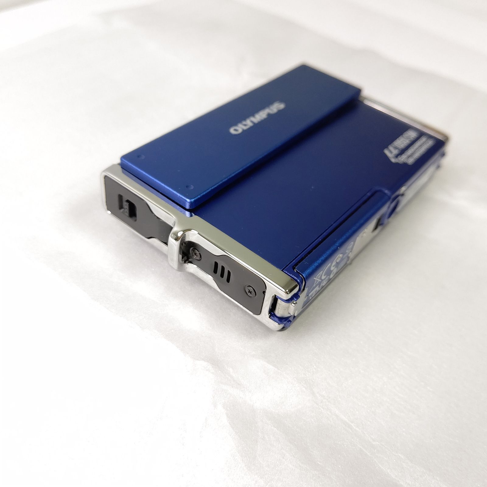 極美品 オリンパス デジタルカメラ μ1050 SW ブルー 写真 コンデジ 