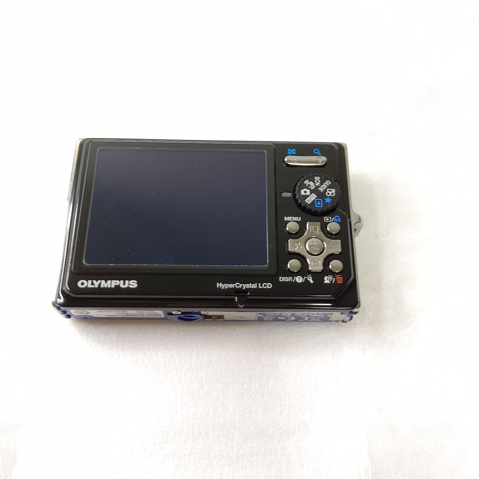 極美品 オリンパス デジタルカメラ μ1050 SW ブルー 写真 コンデジ