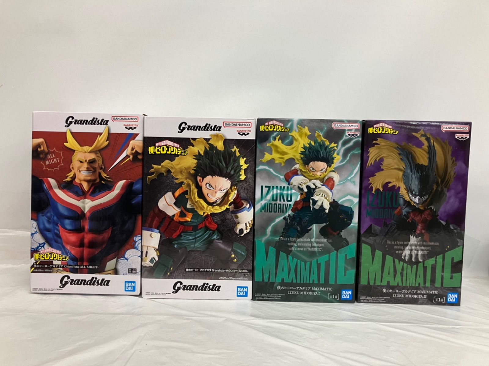 【未開封】僕のヒーローアカデミア Grandista オールマイト ×2点セット 未開封 僕のヒーローアカデミア ヒロアカ Grandistaフィギュア オール