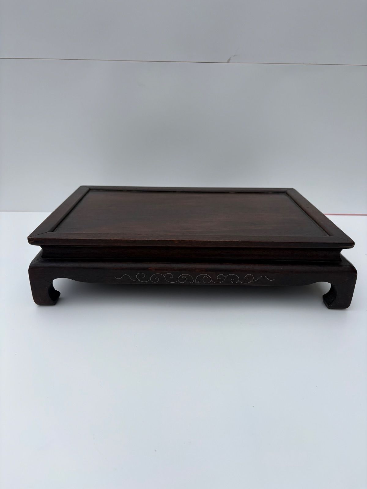 中古品 盆栽卓 花台 唐木調 長方卓 飾卓 飾り台 香炉台 約39cm - メルカリ 中古品 盆栽卓 花台 唐木調 長方卓 飾卓 飾り台 香炉台 約39cm - メルカリ