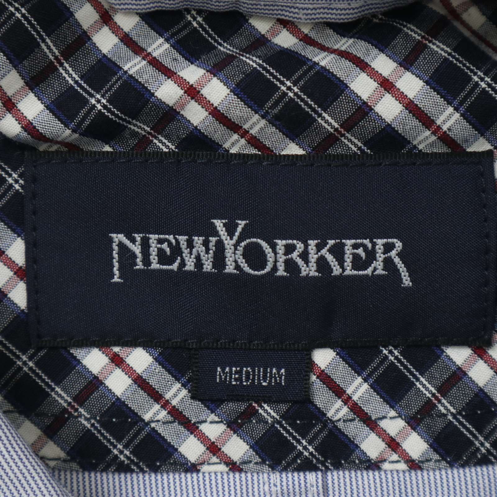 NEWYORKER ニューヨーカー 通年 袖裏チェック☆ ストライプ ジャケット 