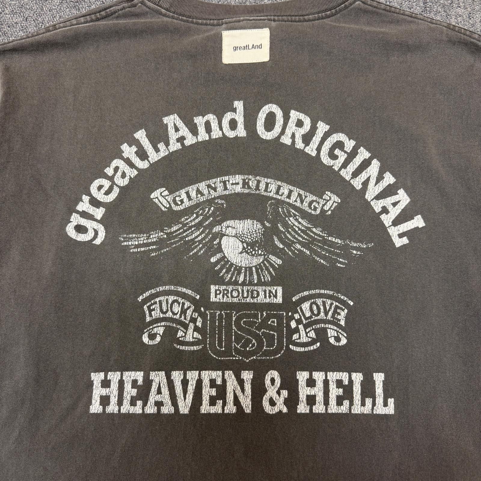 greatLAnd ORIGINAL SPIDER LS × ONEITA 10 YEARS スパイダー長袖T