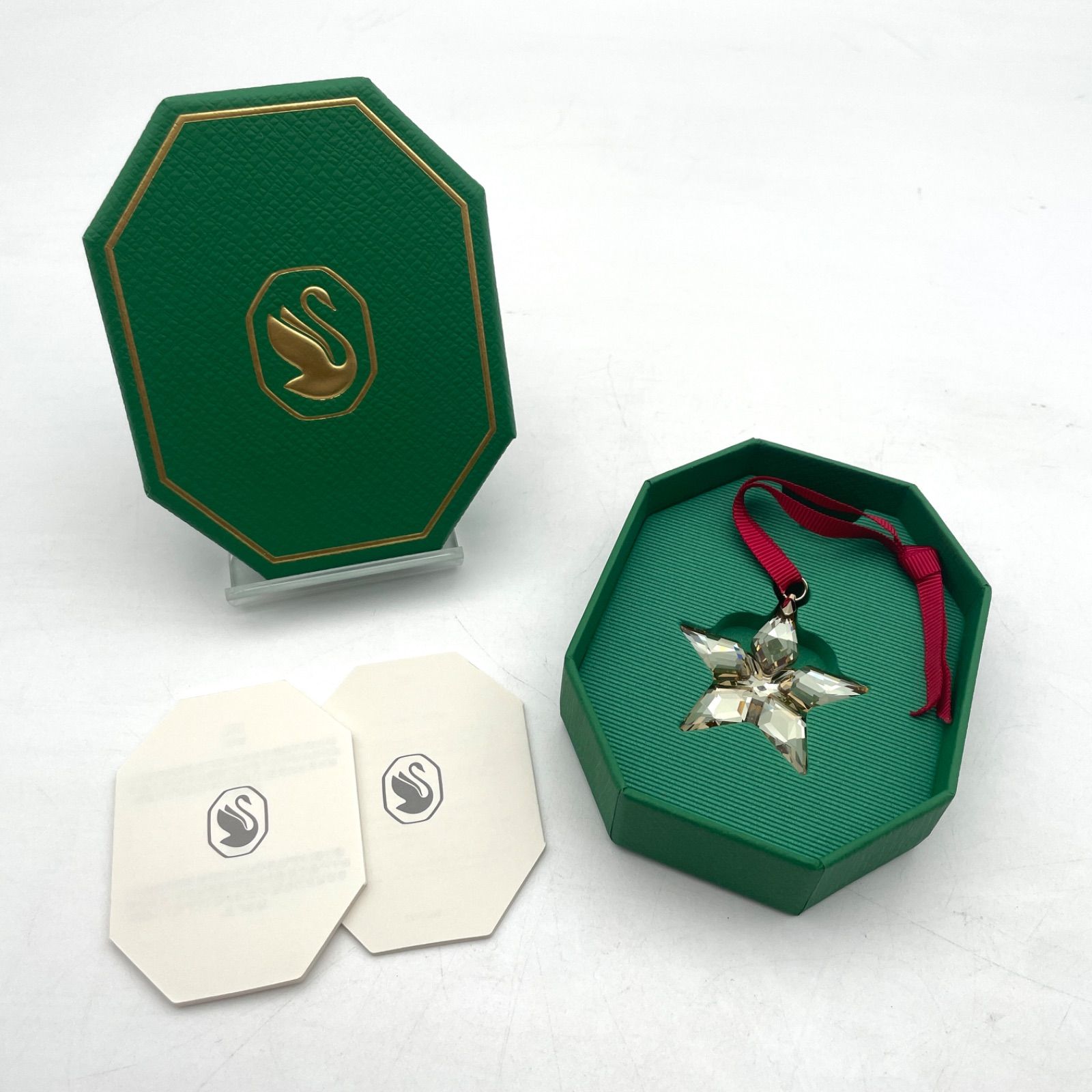 【未使用品】Swarovski スワロフスキー クリスマス オーナメント