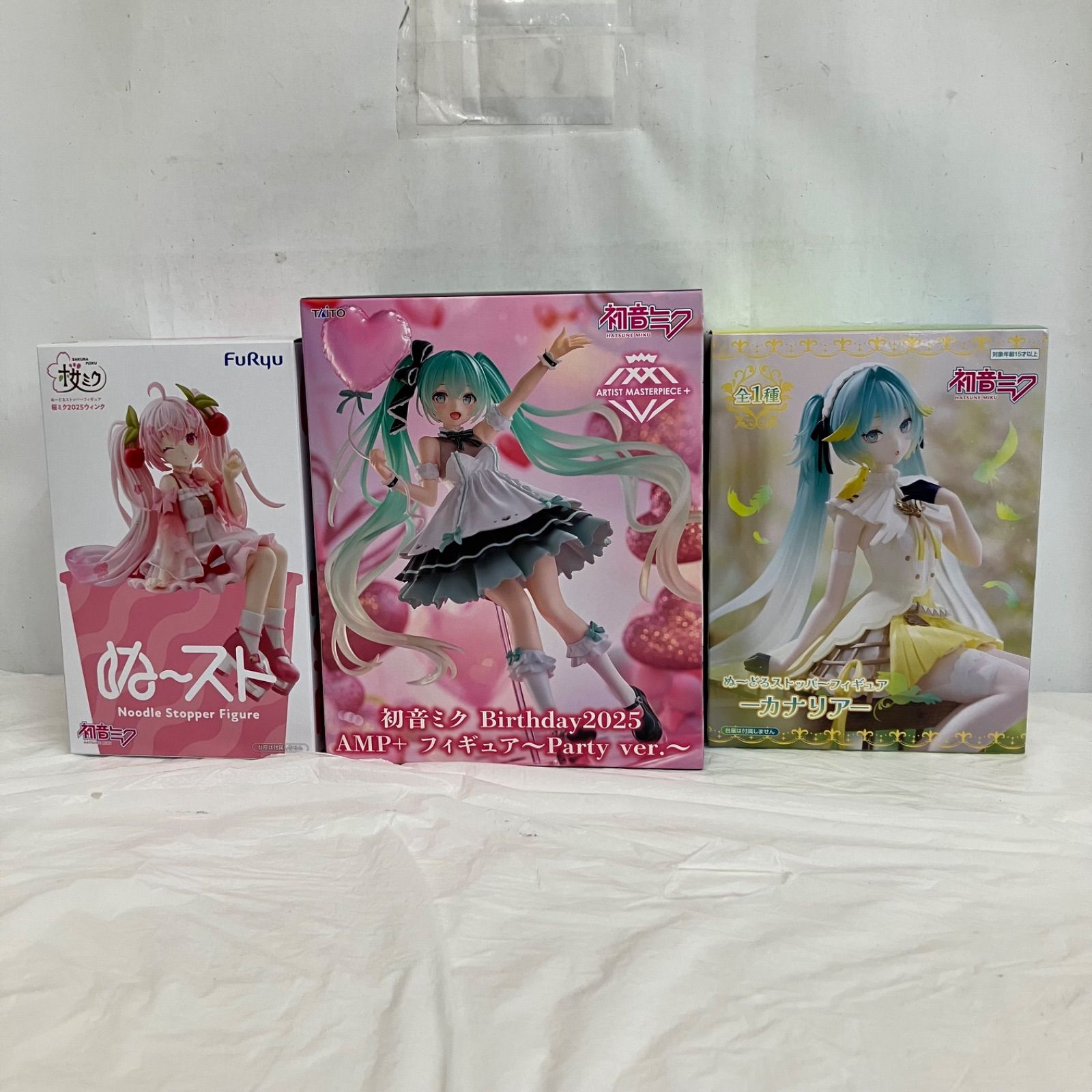 未開封 初音ミク ぬーどるストッパー 桜ミク2025ウィンク カナリア AMP