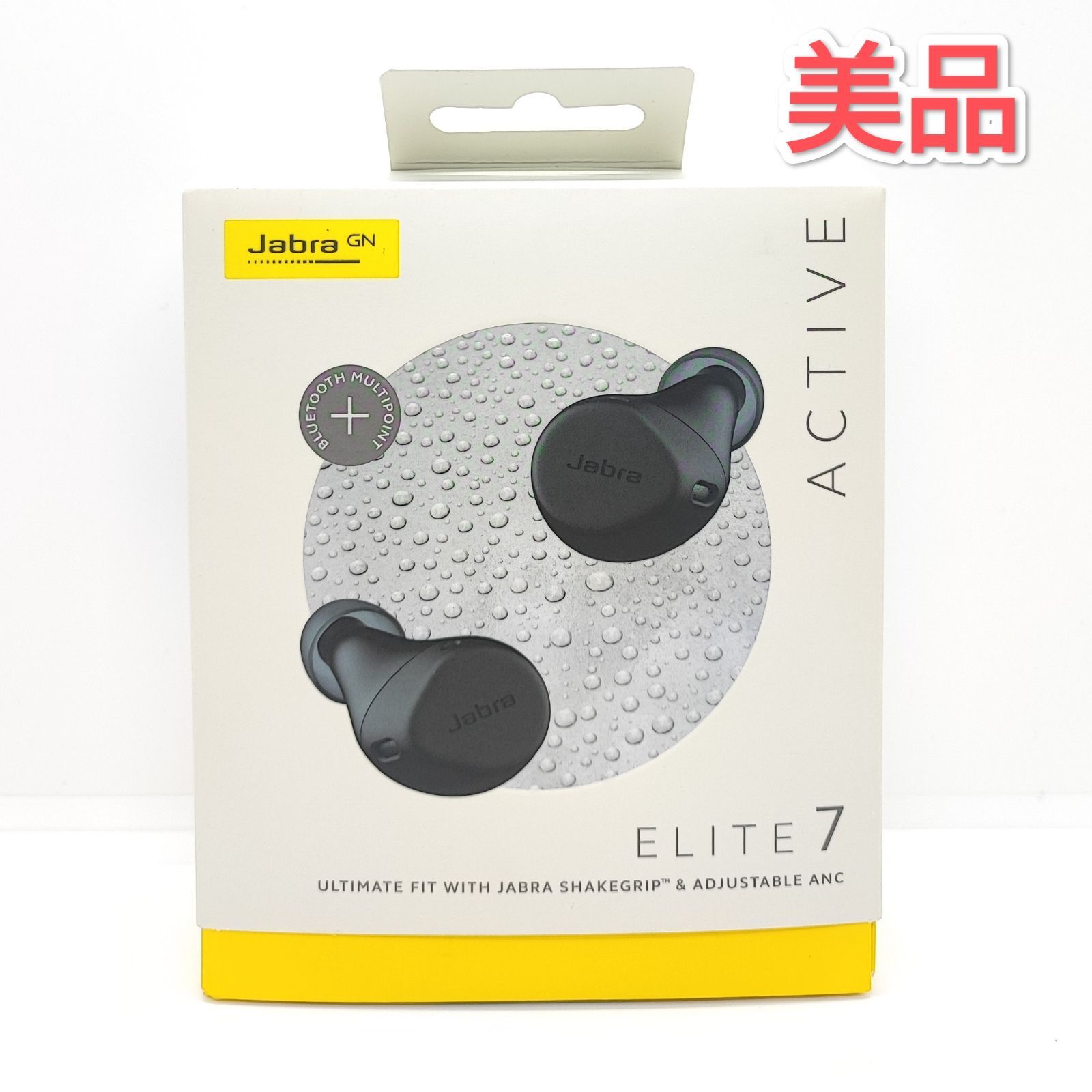 26041805 美品 Jabra Elite7 Active Black ブラック OTE140 ジャブラ