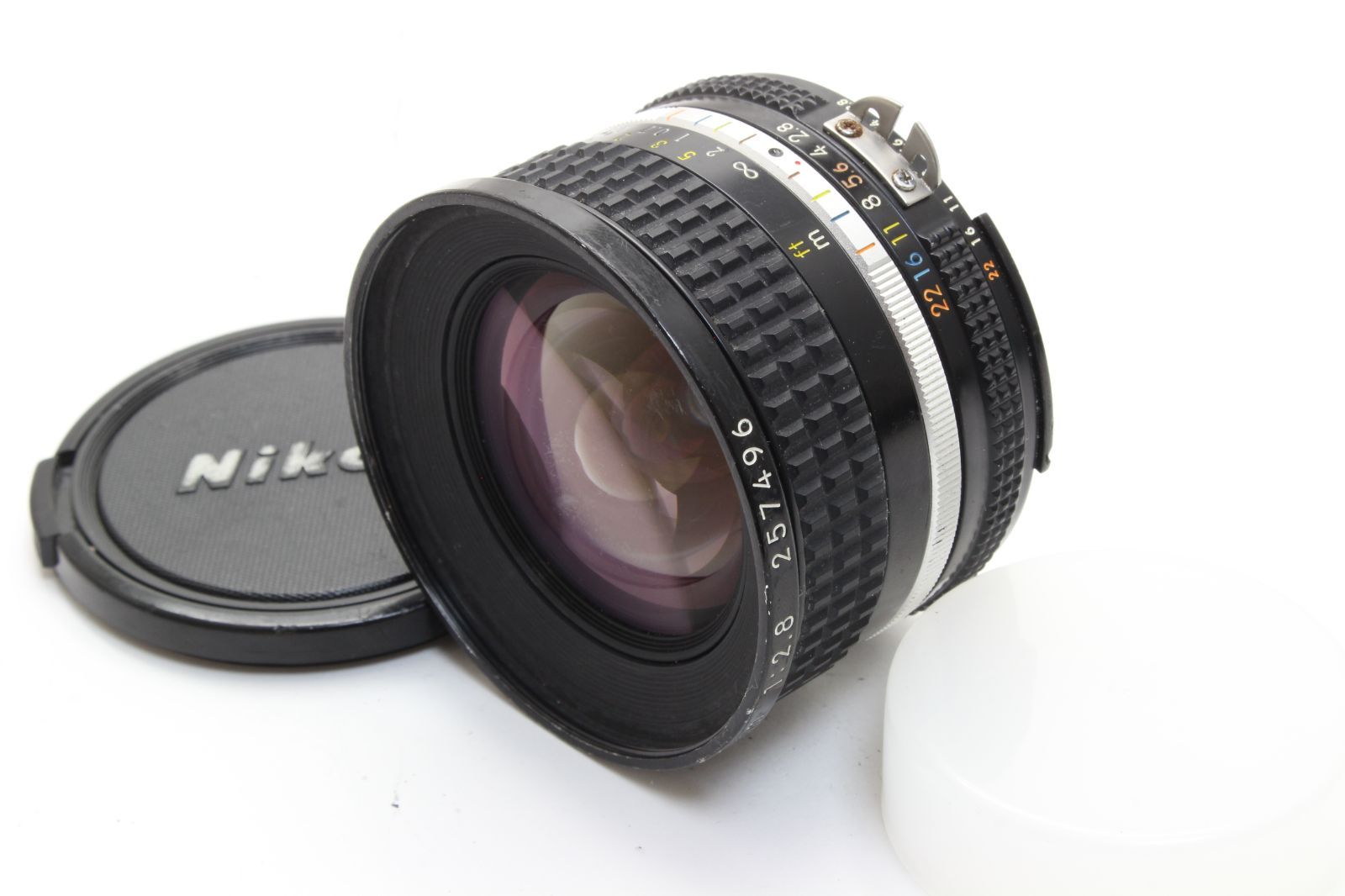 B (並品) Nikon ニコン AI-S NIKKOR 20mm F2.8 初期不良返品無料 4-103