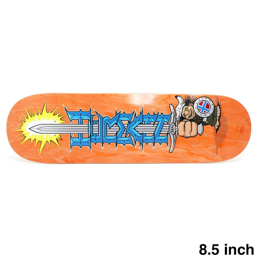 REAL DECK リアル デッキ HERMANN STENE MIGHTY ORANGE STAIN 8.5 TRUE