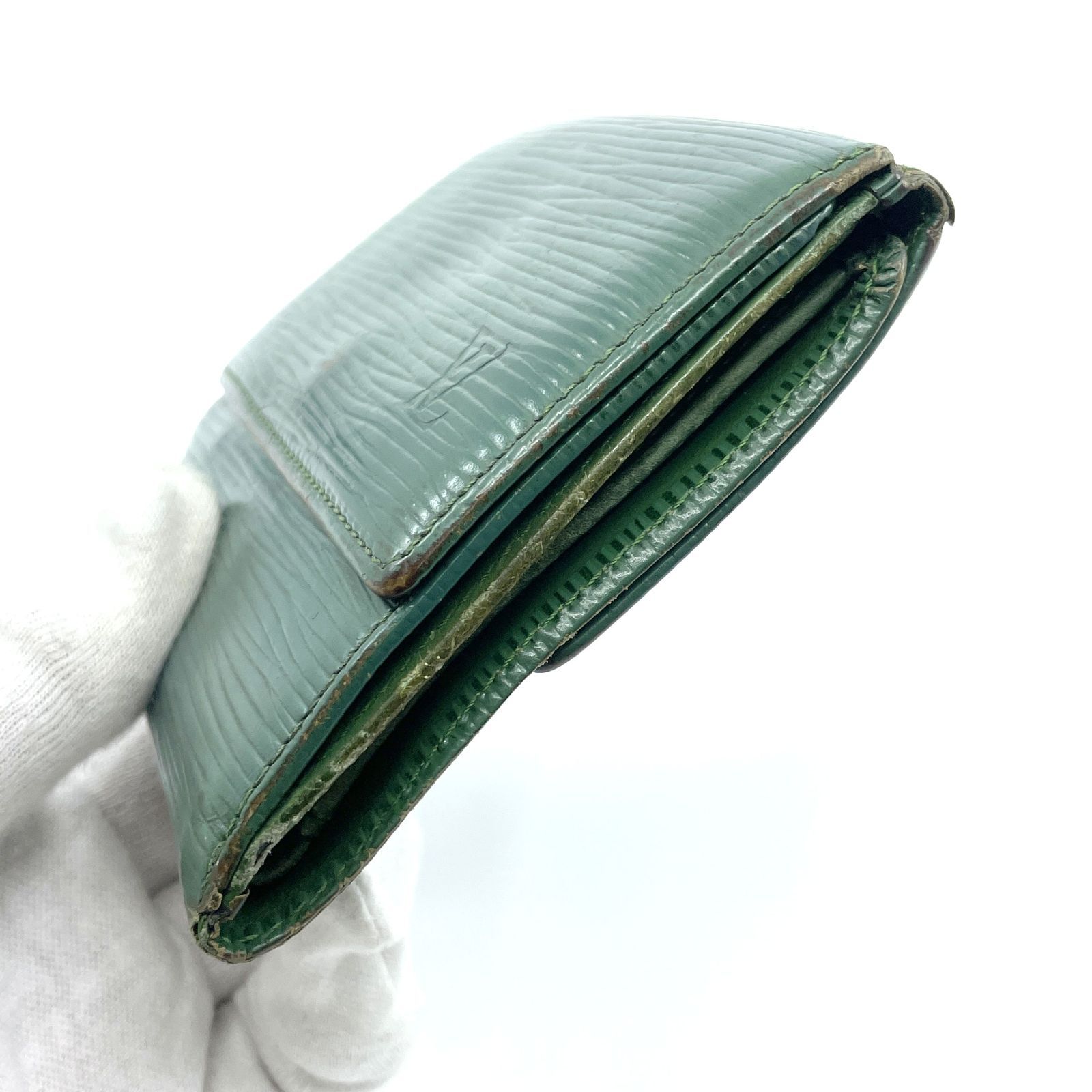 ルイヴィトン エピ ボルネオ グリーン ポルトモネ ボワット M63694 楽天市場】【中古】【財布】LOUIS VUITTON ルイ ヴィトン エピ