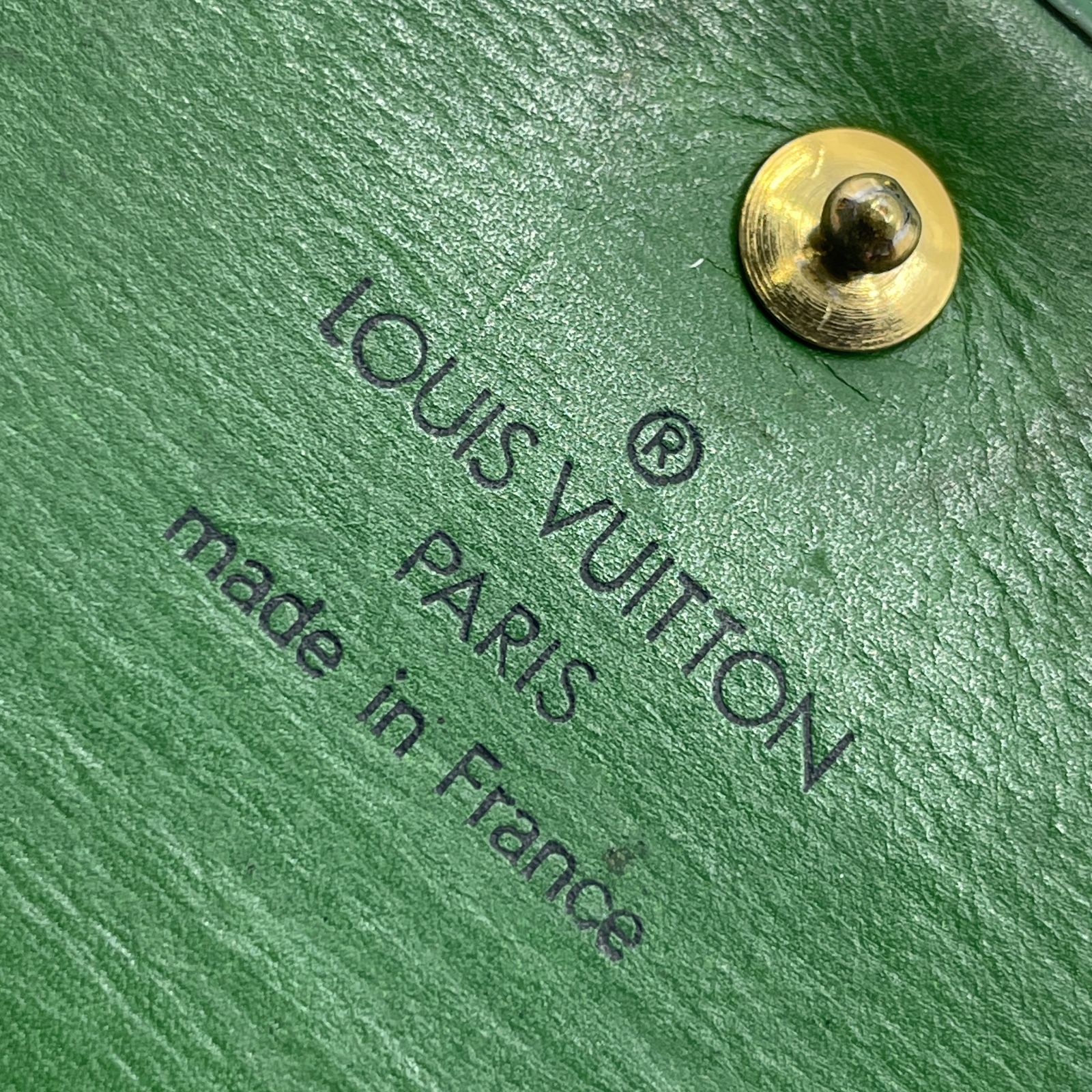 ルイヴィトン エピ ボルネオ グリーン ポルトモネ ボワット M63694 楽天市場】【中古】【財布】LOUIS VUITTON ルイ ヴィトン エピ