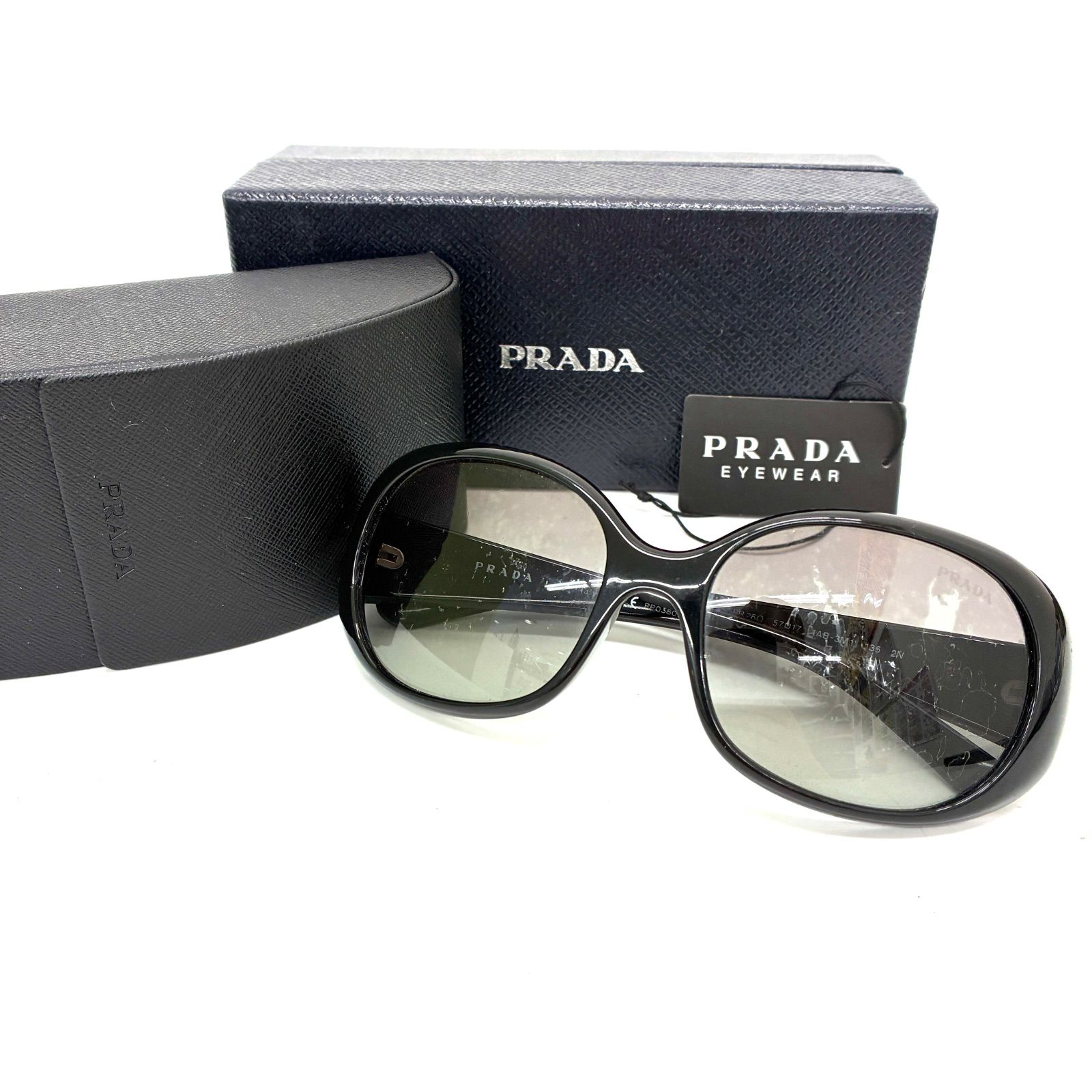 ◇PRADA◇プラダ サングラス ブラック - メルカリ
