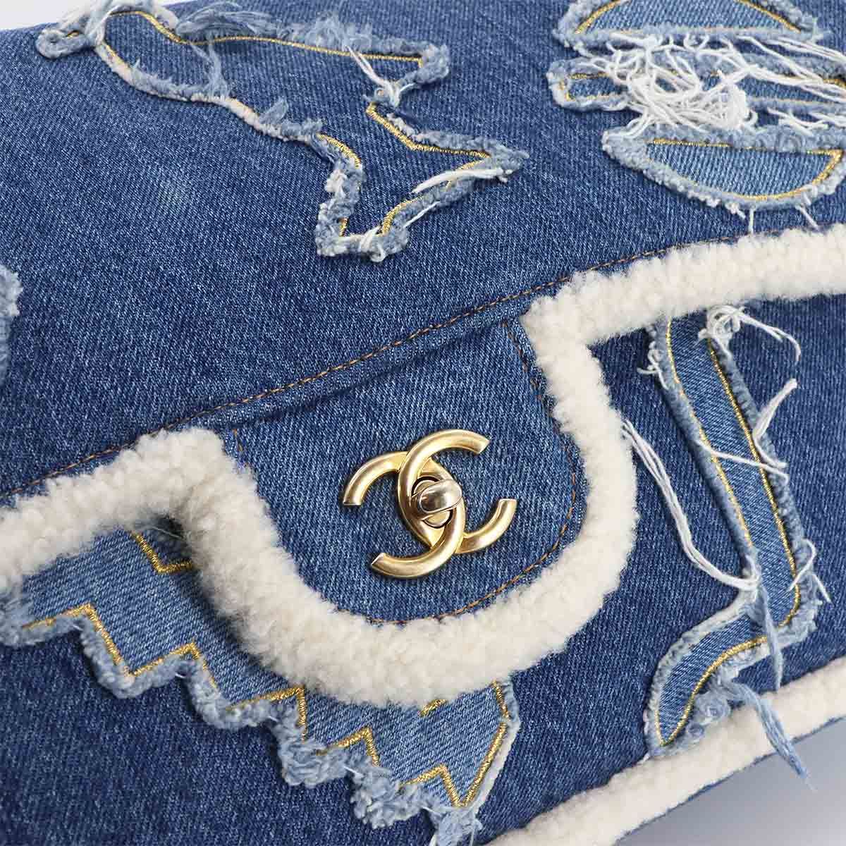 未使用 展示品 シャネル CHANEL エジプト チェーン ショルダー バッグ