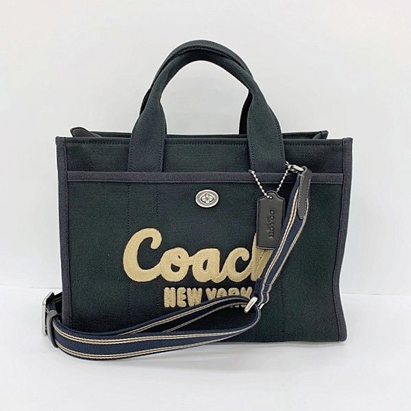 COACH コーチ カーゴ トートバッグ ショルダー カバン 2WAY キャンバス