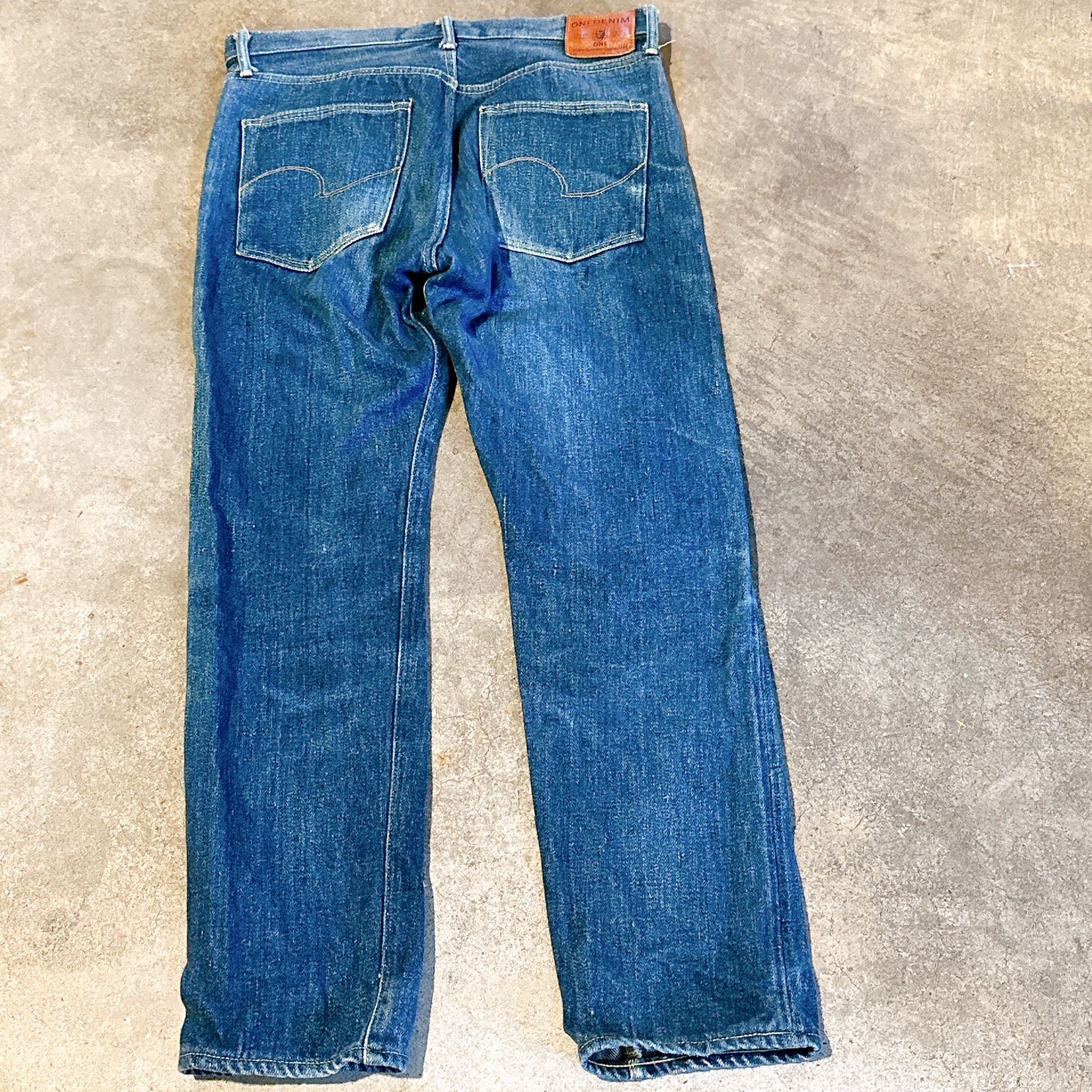 ONI DENIM 鬼デニム 246ZR 日本製 セルビッジデニム W36 ストレート 