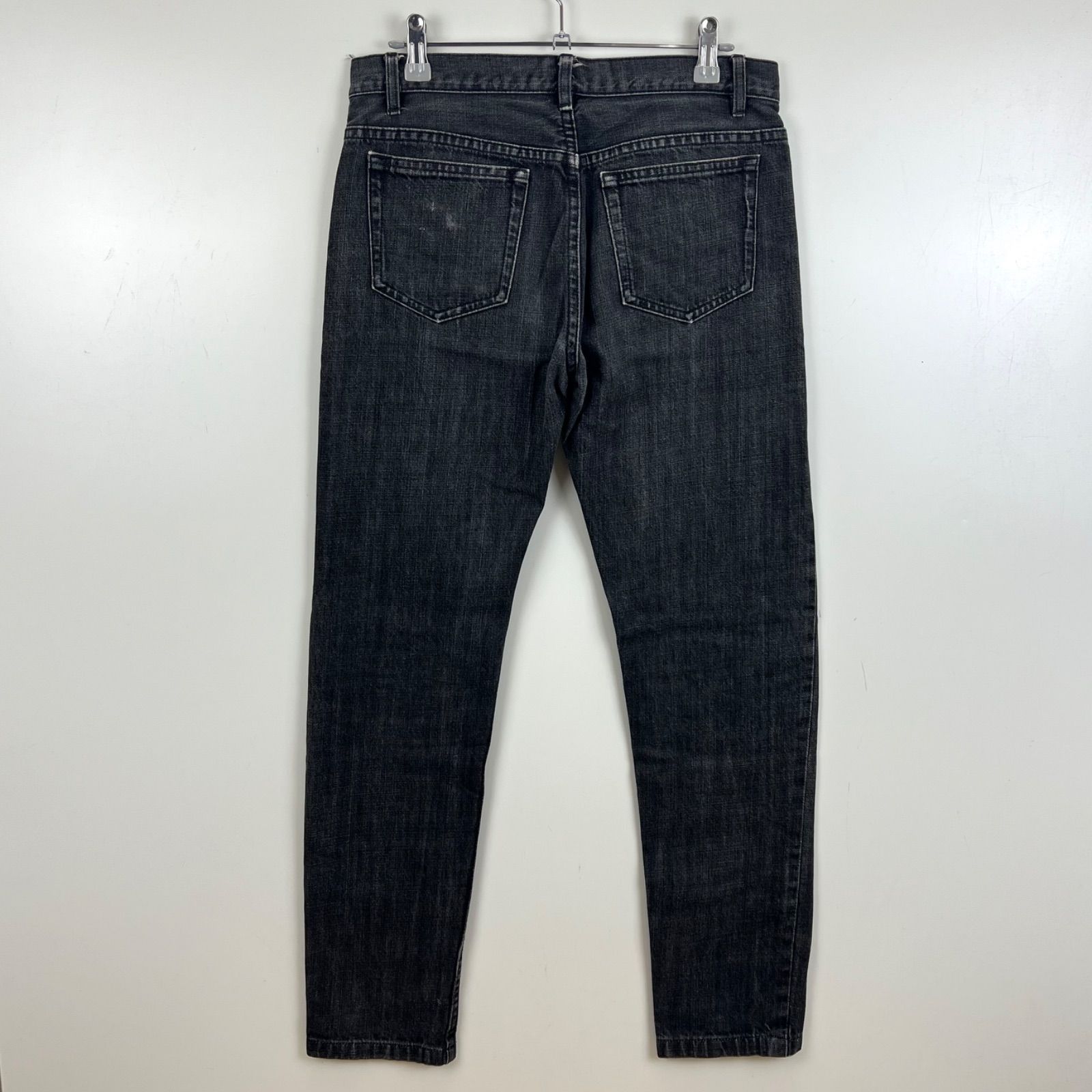 A.P.C. PETIT STANDARD slim black denim pants w30 アーペーセー プチ 