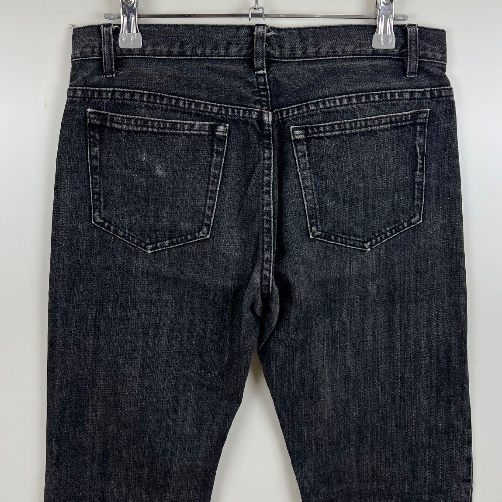 A.P.C. PETIT STANDARD slim black denim pants w30 アーペーセー プチ 