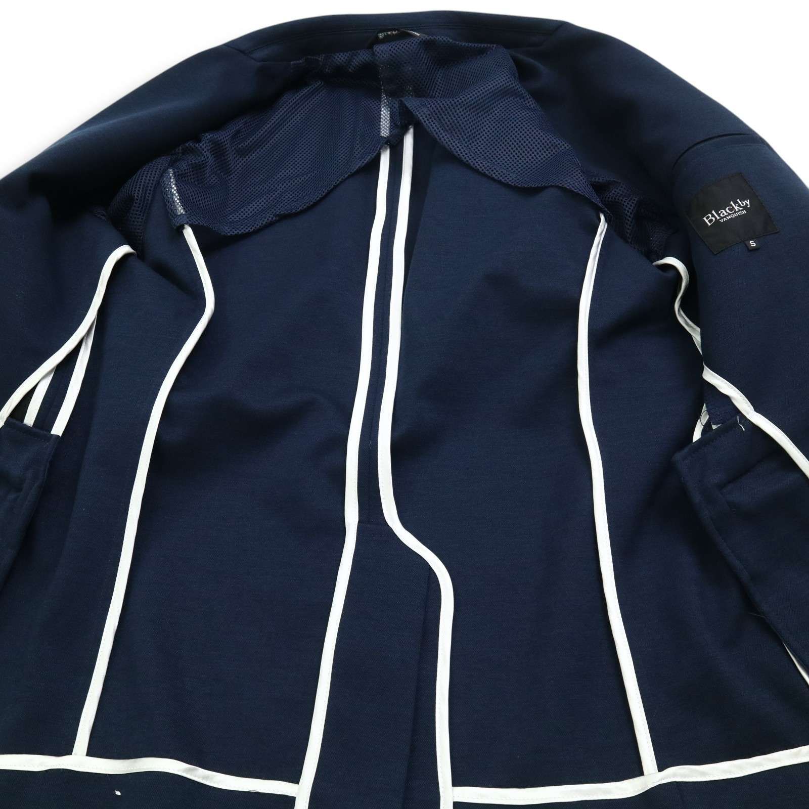 新品 未使用】 Black by VANQUISH ヴァンキッシュ 春夏☆ 7分袖 裏地 