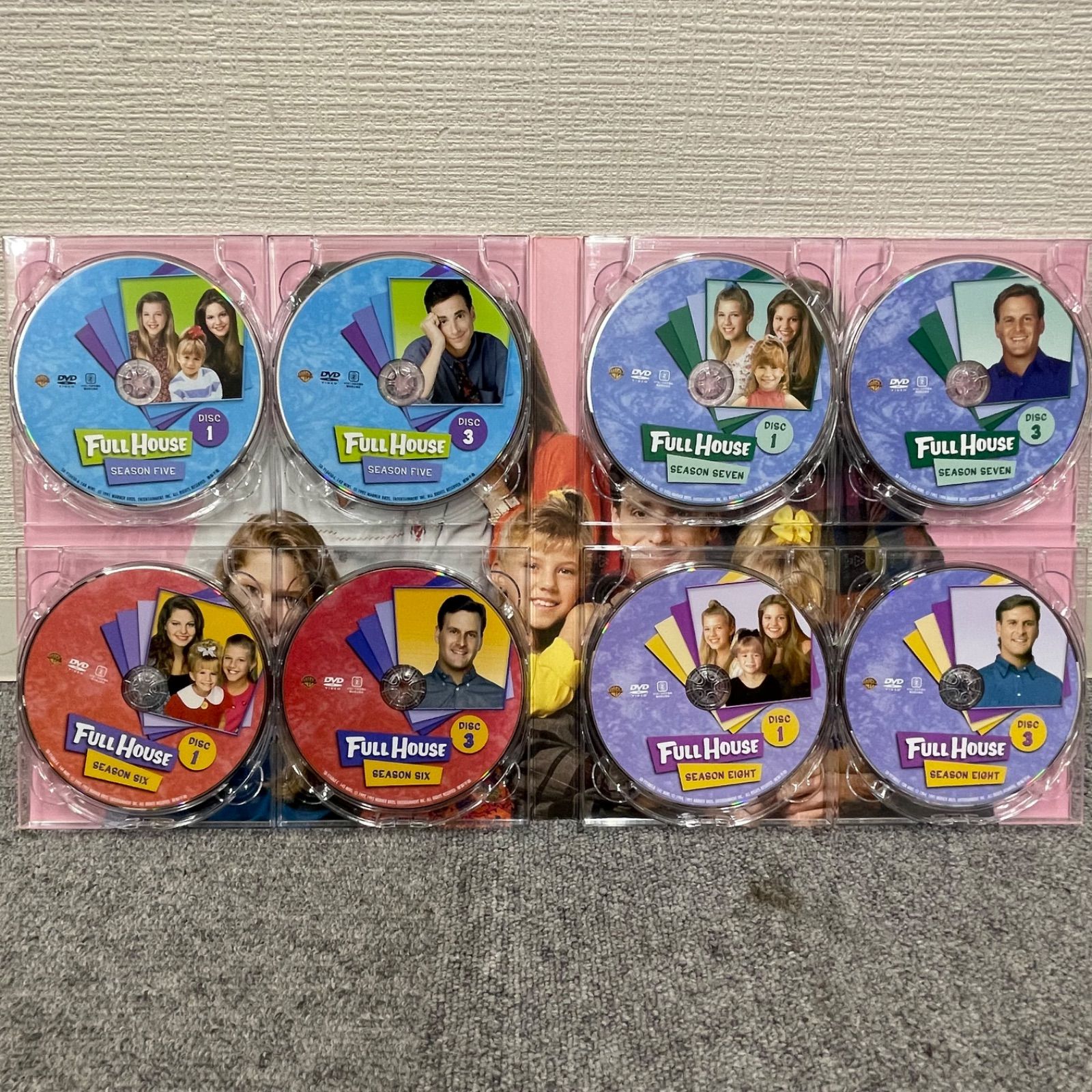 NPA】FULL HOUSE season 1-8 complete DVD BOX フルハウス 