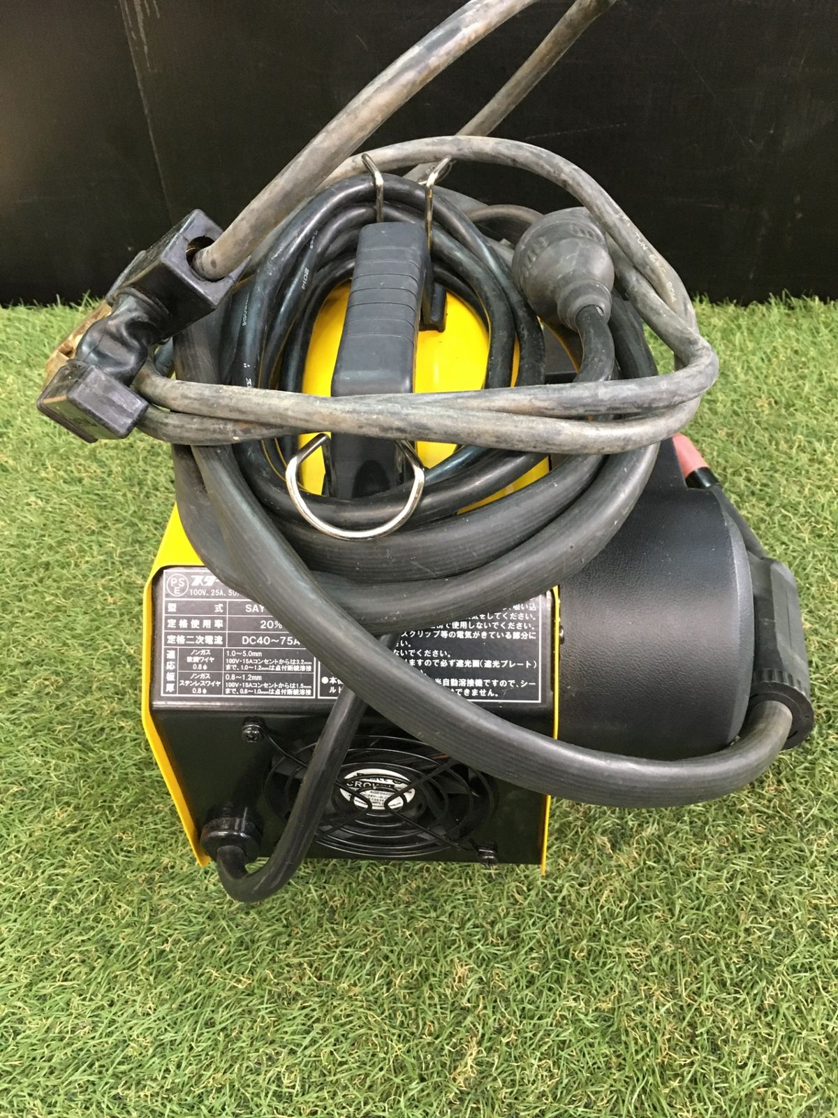 中古品】【0906】☆SUZUKID(スズキッド) ノンガス直流半自動溶接機 