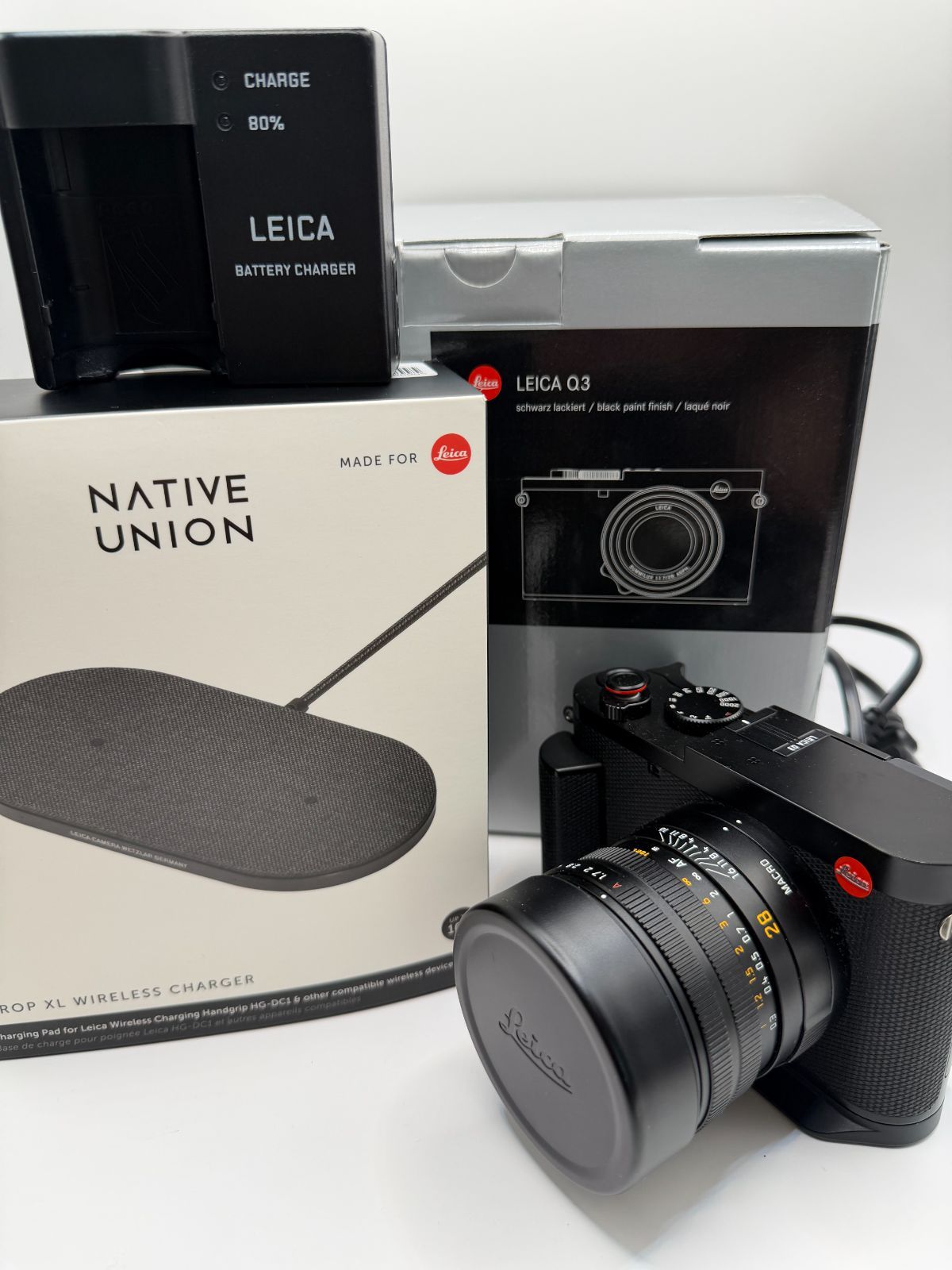 Leica Q3 ブラック 美品 付属品完備＋純正アクセサリー多数セット