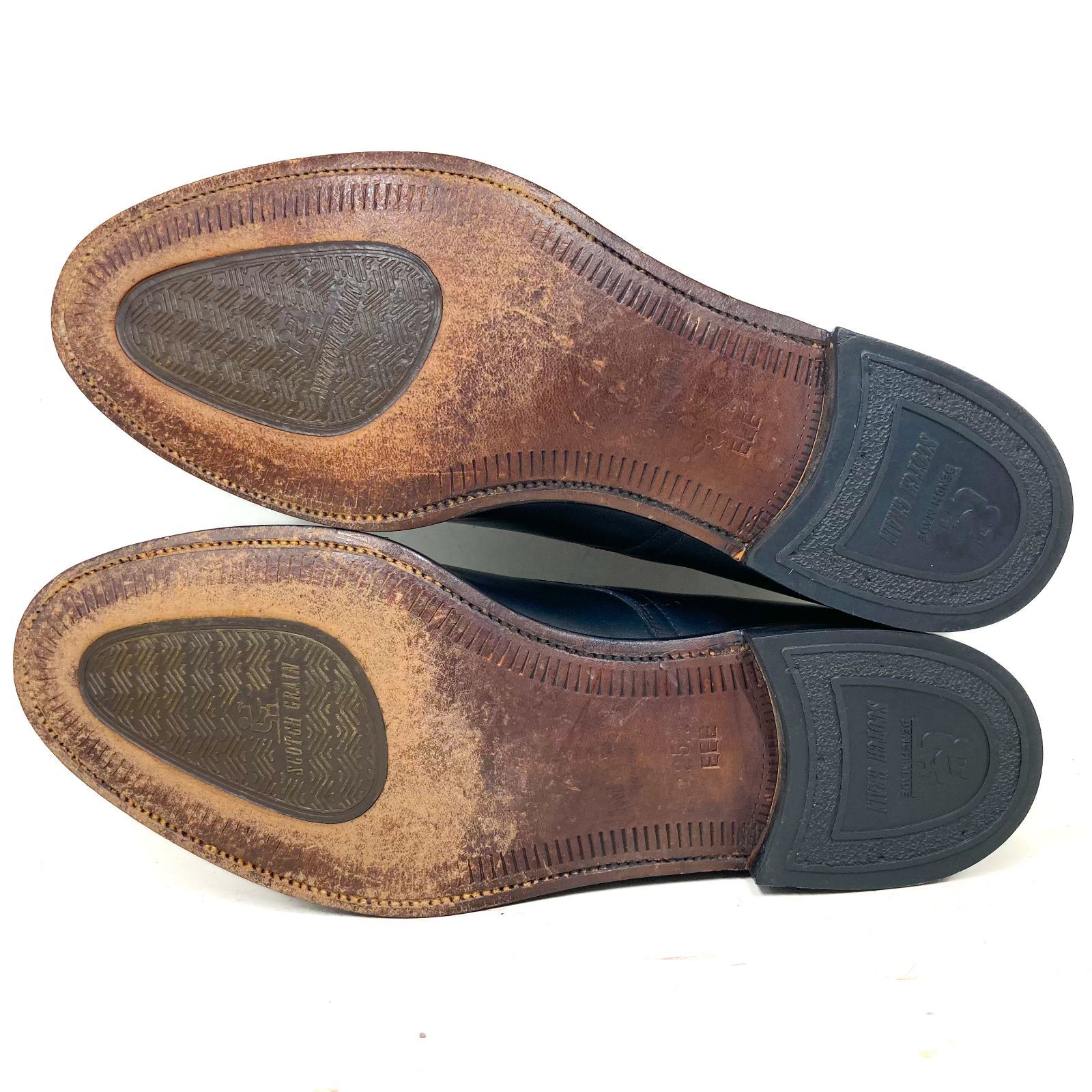 ほぼ未使用】SCOTCH GRAIN スコッチグレイン プレーントゥ アシュラン 
