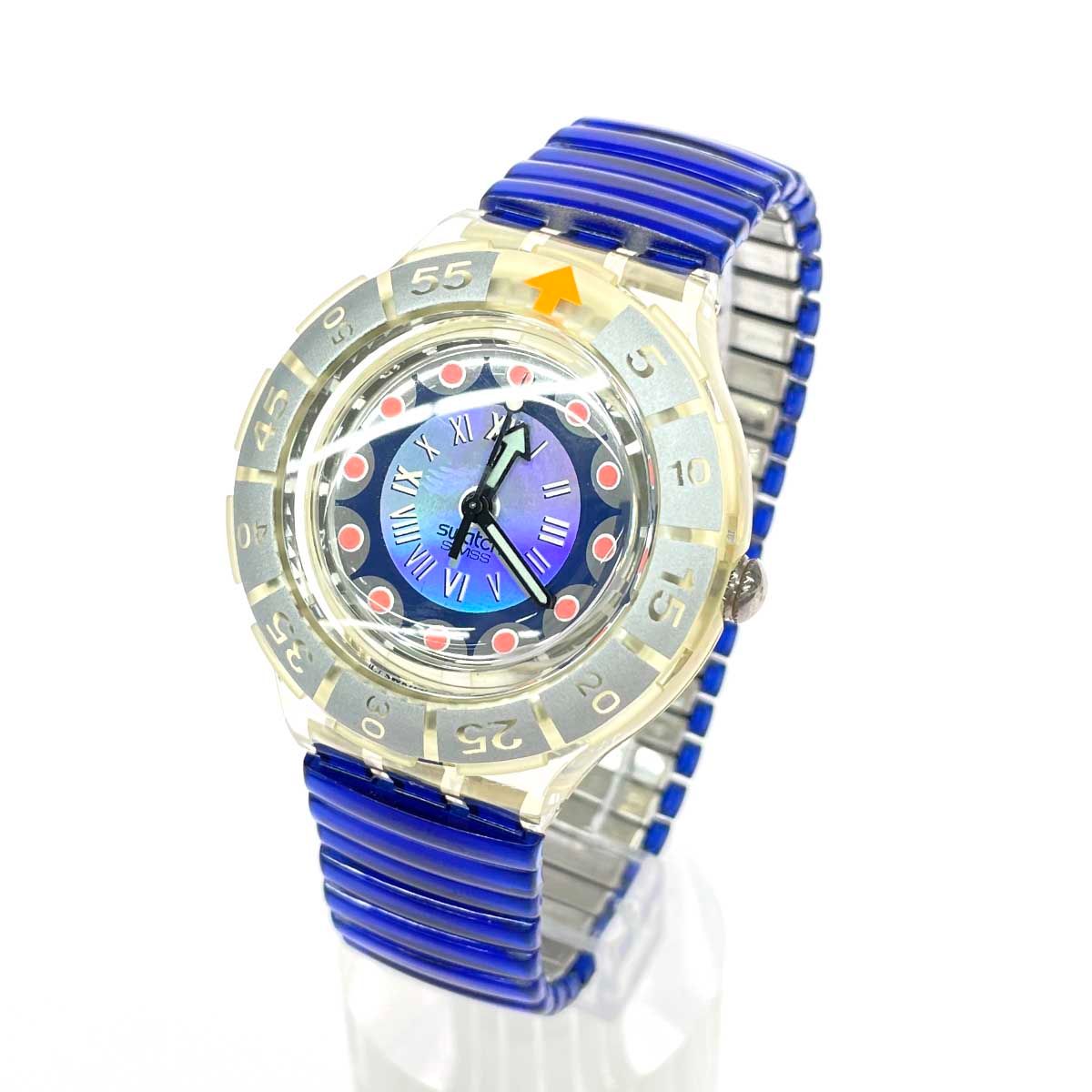 swatch スウォッチ 腕時計 SCUBA200/ビーチヴァージン  観賞用 90s/1994年/ヴィンテージ品   マルチカラー ユニセックス / 240001201706 swatch スウォッチ 腕時計 SCUBA200 90s/1994年/ヴィンテージ品 ブルー